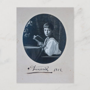 Zoon tsaar - ALEXIS ROMANOV van Rusland #089 Briefkaart