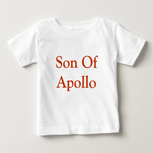 Zoon van Apollo Baby Top (Voorkant)