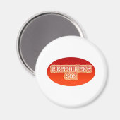Zoon van brandweerman magneet (Voorkant / Achterkant)