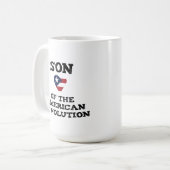 Zoon van de Amerikaanse Revolutie VS Star Eagle Da Koffiemok (Voorkant links)