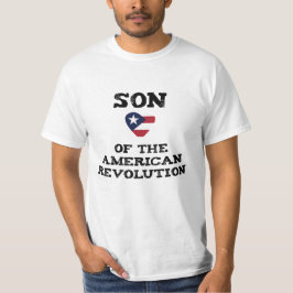 Zoon van de Amerikaanse Revolutie VS Star Eagle Da T-shirt