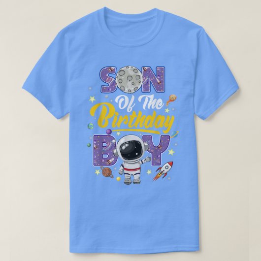 Zoon van de Astronaut Astronaut Matching Family T-shirt (Design voorkant)
