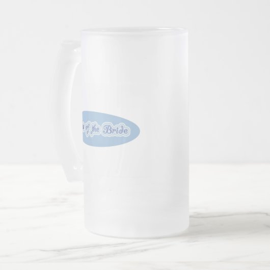 Zoon van de Bride Matglas Bierpul (Voorkant links)