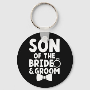 Zoon van de Bruid en Bruidegom Zoon Trots Bruiden  Sleutelhanger