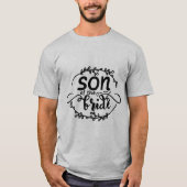 Zoon van de bruid t-shirt (Voorkant)