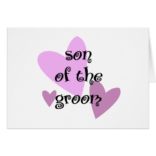 Zoon van de Groom (Voorkant Horizontaal)