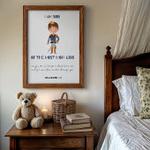 Zoon van de Koning Christelijk Baby Print