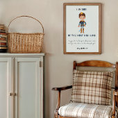 Zoon van de Koning Christelijk Baby Print