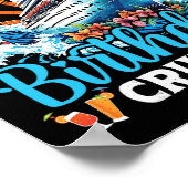 Zoon van de verjaardag Cruiser Cruise Boot Verjaar Poster (Hoek)