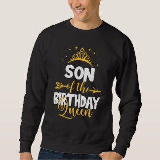 Zoon van de verjaardag Koningin Bday Idee voor moe Trui