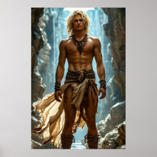 Zoon van de Wildernis – Epische Fantasy Poster