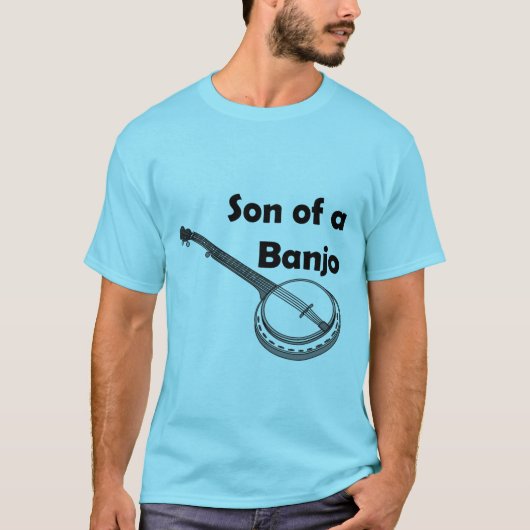 Zoon van een Banjo T-shirt (Voorkant)