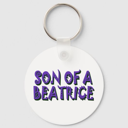 Zoon van een Beatrice Sleutelhanger (Voorkant)