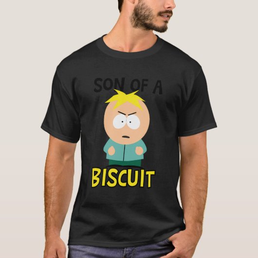 Zoon Van Een Biscuit T-shirt (Voorkant)