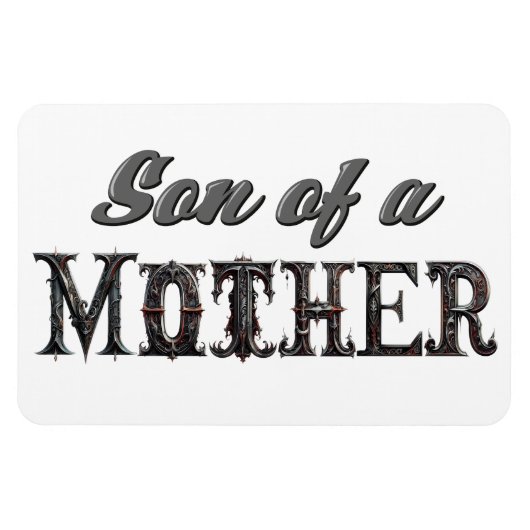 Zoon van een flexmoeder magneet (Horizontaal)