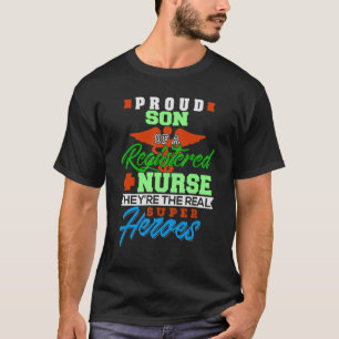 Zoon van een geregistreerde verpleegkundige, Gewel T-shirt