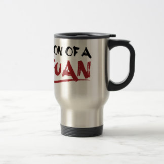 "Zoon van een Guan" Merch Reisbeker