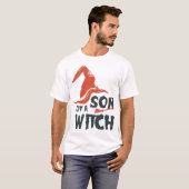 Zoon van een Heks T-shirt (Voorkant volledig)