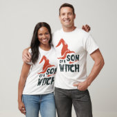 Zoon van een Heks T-shirt (Unisex)