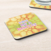 Zoon van een koekje, Granny Swears Series Bier Onderzetter (Linkerzijde)