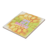 Zoon van een koekje, Granny Swears Series Tegeltje (Zijkant)