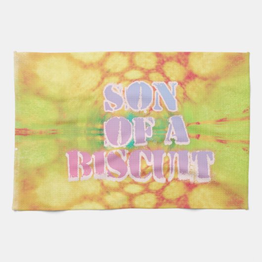 Zoon van een koekje, Granny Swears Series Theedoek (Horizontaal)