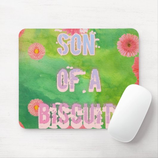 Zoon van een koekje muismat (Met muis)