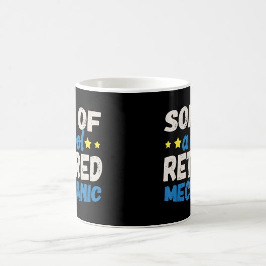 Zoon van een Koel in ruste Koffiemok (Center)