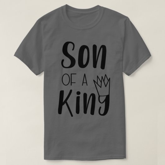 Zoon van een koning t-shirt (Design voorkant)