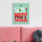 Zoon van een notenkraker canvas afdruk (Insitu (Woonkamer))