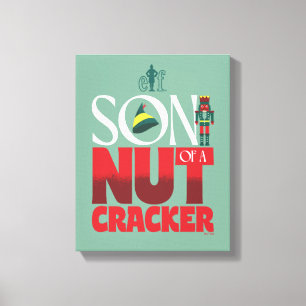 Zoon van een notenkraker canvas afdruk