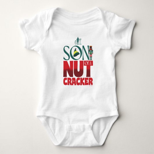 Zoon van een Notenkraker Grafisch Romper (Voorkant)