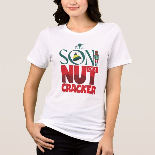 Zoon van een Notenkraker Grafisch Tri-Blend Shirt (Voorkant)
