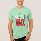 Zoon van een Notenkraker Grafisch Tri-Blend Shirt (Voorkant)