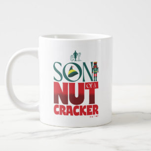 Zoon van een notenkraker grote koffiekop
