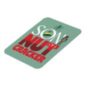 Zoon van een notenkraker magneet (Linkerzijde)