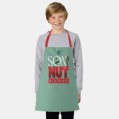 Zoon van een notenkraker schort (Gedragen)