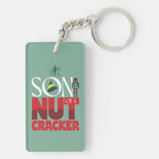 Zoon van een notenkraker sleutelhanger (achterkant)