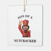 Zoon van een Nutkraker Keramisch Ornament (Links)