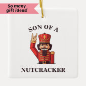Zoon van een Nutkraker Keramisch Ornament
