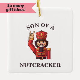 Zoon van een Nutkraker Keramisch Ornament