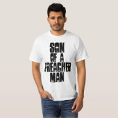 ZOON VAN EEN PREDIKER MAN, PREDIKER KIND, T-shirts (Voorkant volledig)