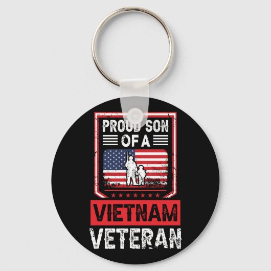 Zoon van een Vietnamese veteraan Sleutelhanger (Voorkant)