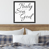 Zoon van God Canvas Afdruk (Insitu (Slaapkamer))