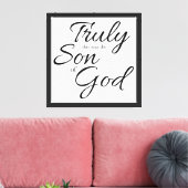 Zoon van God Canvas Afdruk (Insitu (Woonkamer))