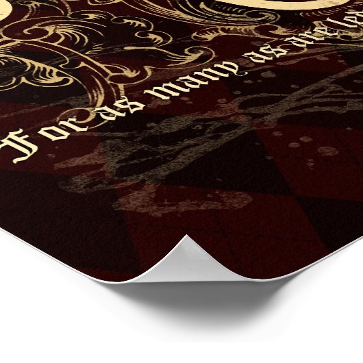 Zoon van God, Romeinen 8:14 Christelijk Poster (Hoek)