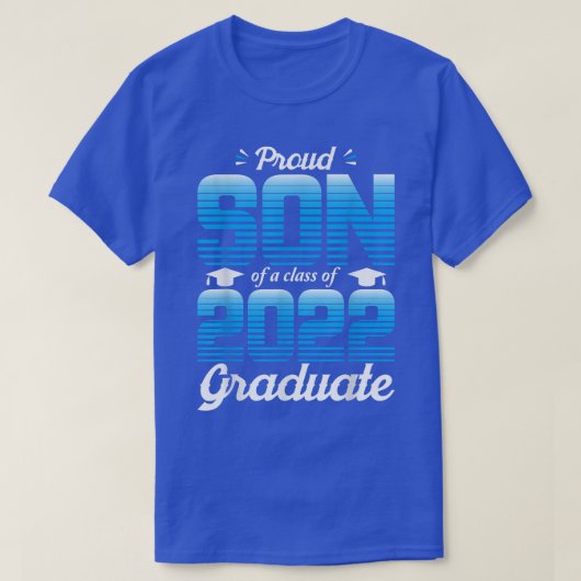 Zoon van groep 2022 Afstuderen schooldirectie T-shirt (Design voorkant)