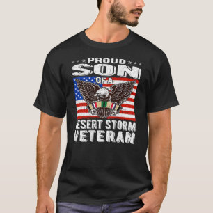 Zoon van het Storm van de woestijn - Perzische Gol T-shirt