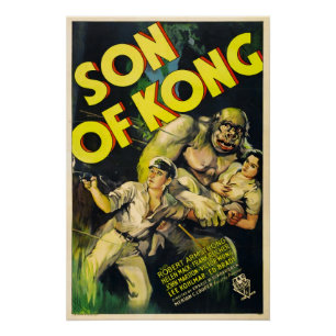 Zoon van Kong Monster Horror Film Poster