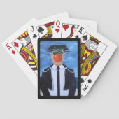 Zoon van Matador Schilderij van Alfred Fox Pokerkaarten (Achterkant)
